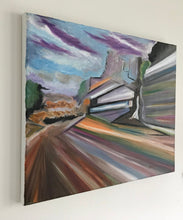 Load image into Gallery viewer, Small Modern Oil Painting Original Contemporary Art On Stretched Linen Canvas by Alva Gao