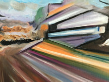 Load image into Gallery viewer, Small Modern Oil Painting Original Contemporary Art On Stretched Linen Canvas by Alva Gao