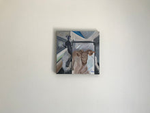 Load image into Gallery viewer, Contemporary Small Oil Painting Original Modern Art On Stretched Linen Canvas by Alva Gao