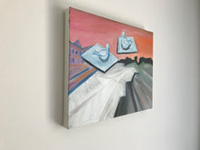 Load image into Gallery viewer, Modern Oil Painting Original Small Contemporary Art On Stretched Linen Canvas by Alva Gao