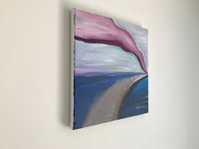 Load image into Gallery viewer, Free Shipping Oil Painting Original Small Modern Contemporary Art On Stretched Linen Canvas by Alva Gao