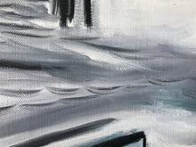 Load image into Gallery viewer, Original Small Oil Painting Modern Contemporary Art On Stretched Linen Canvas by Alva Gao