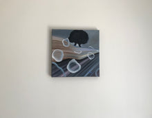 Load image into Gallery viewer, Original Small Modern Art Oil Painting Contemporary On Stretched Linen Canvas by Alva Gao