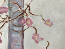 Load image into Gallery viewer, Original Modern Art Small Oil Painting Contemporary On Hardboard Panel by Alva Gao