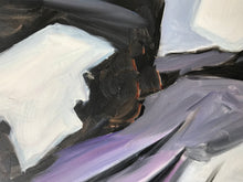 Load image into Gallery viewer, Original Contemporary Oil Painting Small Modern Art On Hardboard Panel by Alva Gao