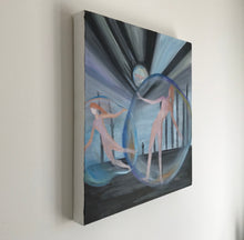 Load image into Gallery viewer, Original Contemporary Oil Painting Modern Art On Stretched Canvas by Alva Gao
