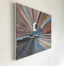 Load image into Gallery viewer, Contemporary Oil Painting Original Small Modern Art On Stretched Linen Canvas by Alva Gao