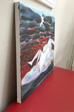 Load image into Gallery viewer, Original Small Oil Painting Modern Contemporary Art On Stretched Linen Canvas by Alva Gao