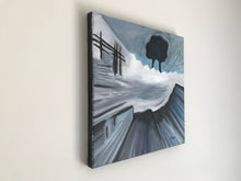 Load image into Gallery viewer, Original Small Oil Painting Modern Contemporary Art On Stretched Linen Canvas by Alva Gao