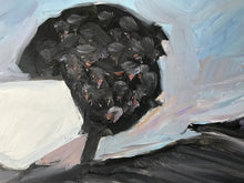 Load image into Gallery viewer, Original Contemporary Oil Painting Small Modern Art On Hardboard Panel by Alva Gao