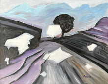 Load image into Gallery viewer, Original Contemporary Oil Painting Small Modern Art On Hardboard Panel by Alva Gao