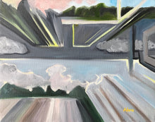 Load image into Gallery viewer, Original Small Oil Painting Modern Contemporary Art On Stretched Linen Canvas by Alva Gao