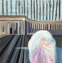 Load image into Gallery viewer, Original Modern Contemporary Oil Painting On Stretched Canvas by Alva Gao