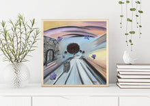 Load image into Gallery viewer, Contemporary Oil Painting Print, Fantasy Modern Giclee Fine Art Print, Contemporary Wall Decor, Modern Wall Art, Housewarming Gift