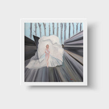 Load image into Gallery viewer, Modern Oil Painting Print, Fantasy Contemporary Giclee Fine Art Print, Modern Wall Decor, Contemporary Wall Art, Housewarming Gift