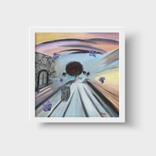 Load image into Gallery viewer, Contemporary Oil Painting Print, Fantasy Modern Giclee Fine Art Print, Contemporary Wall Decor, Modern Wall Art, Housewarming Gift