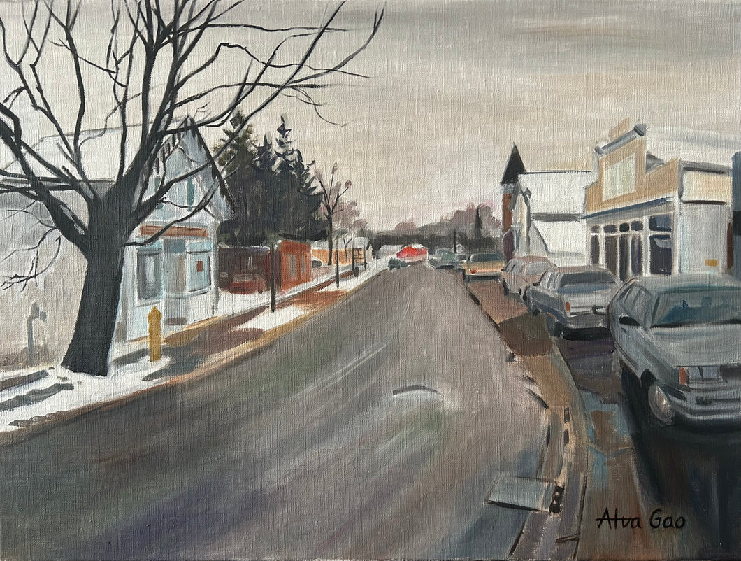 Canadian Landscape Giclee Fine Art Print, Winter Landscape Oil Painting Print, Landscape Wall Art, Landscape Wall Decor, Housewarming Gift