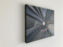 Load image into Gallery viewer, Original Small Modern Contemporary Oil Painting On Stretched Linen Canvas by Alva Gao
