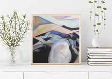 Load image into Gallery viewer, Modern Giclee Fine Art Print, Contemporary Oil Painting Print, Fantasy Modern Wall Art, Contemporary Wall Decor, Housewarming Gift
