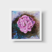 Load image into Gallery viewer, Modern Flower Giclee Fine Art Print, Contemporary Oil Painting Print, Modern Flower Wall Art, Contemporary Wall Decor, Housewarming Gift
