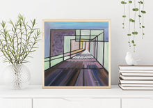 Load image into Gallery viewer, Modern Oil Painting Print, Fantasy Contemporary Giclee Fine Art Print, Modern Wall Decor, Contemporary Wall Art, Housewarming Gift
