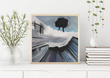 Load image into Gallery viewer, Modern Giclee Fine Art Print, Contemporary Oil Painting Print, Fantasy Modern Wall Art, Contemporary Wall Decor, Housewarming Gift
