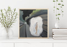 Load image into Gallery viewer, Modern Giclee Fine Art Print, Contemporary Oil Painting Print, Fantasy Modern Wall Art, Contemporary Wall Decor, Housewarming Gift
