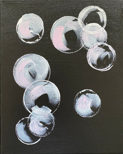 Original Modern Acrylic Painting on Canvas Pastel Colors Wall Art Wall Decor Housewarming Gift for Her
